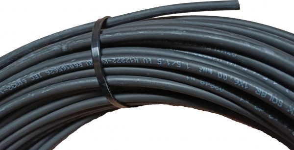 Solarkabel 6mm² schwarz 25/50/100m / Photovoltaik Kabel / PV Kabel